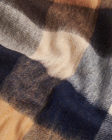 Large Tattersall Scarf Autumn Dress