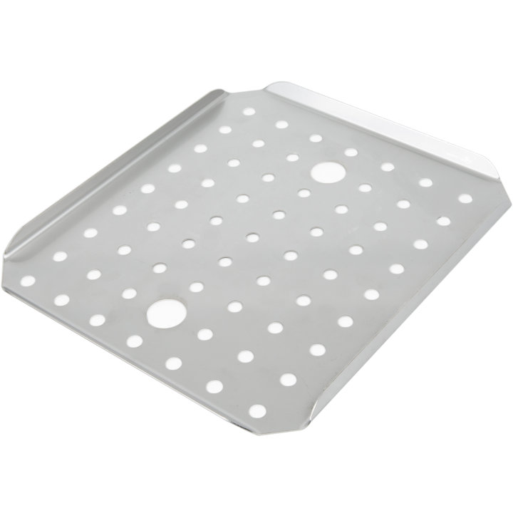 Two-thirds-size Super Pan V® stainless steel false bottom