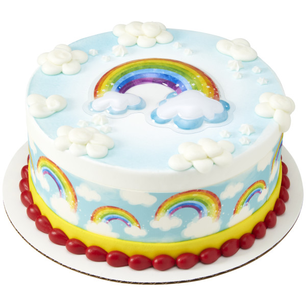 Rainbow with Clouds Pop Tops®
