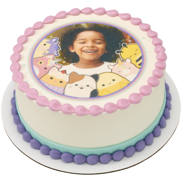 Squishmallows Feelin' Mallow PhotoCake® Edible Image® Frame