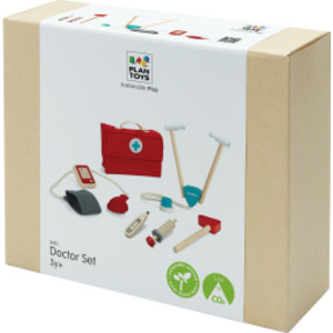 Wooden Pretend Play Doctor Set