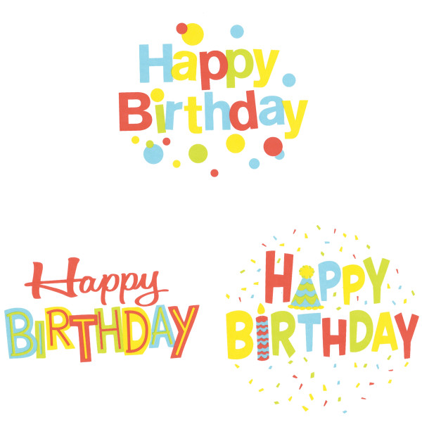 Very Happy Birthday Variety Edible Image®