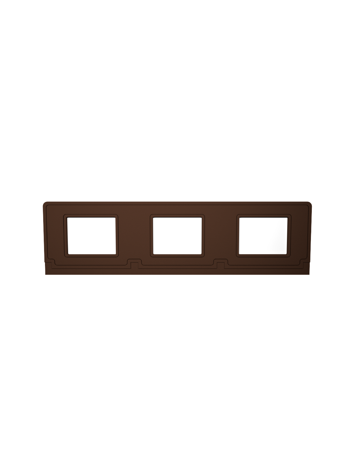 VISION – Triple – Sign Frame – Brown