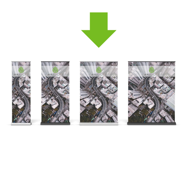 Banner Stand Width 48"w