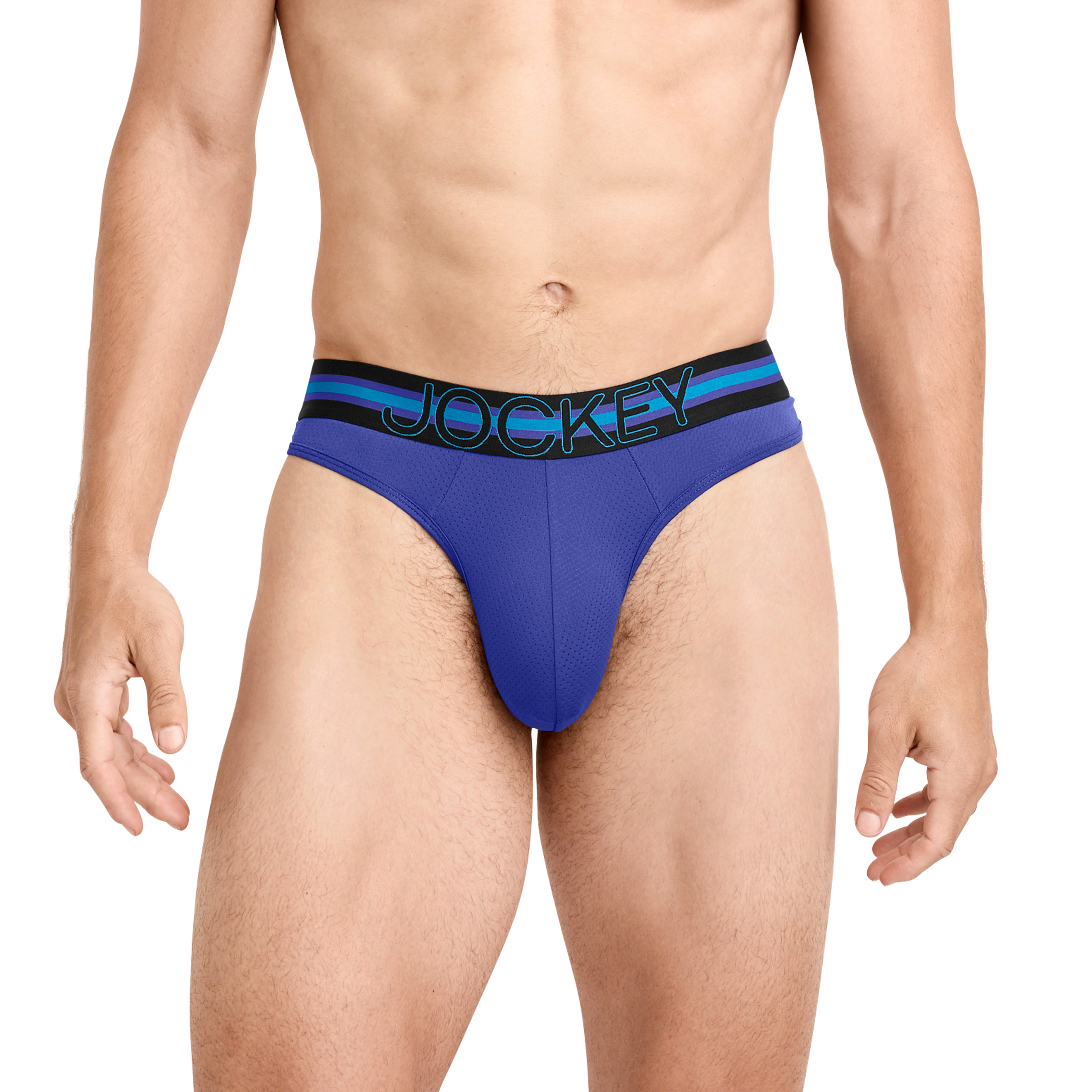 Jockey Sport Men's Stability Pouch Microfiber Thong - Picture 44 of 58