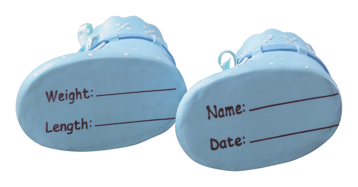 Blue Baby Booties Decosets DecoPac