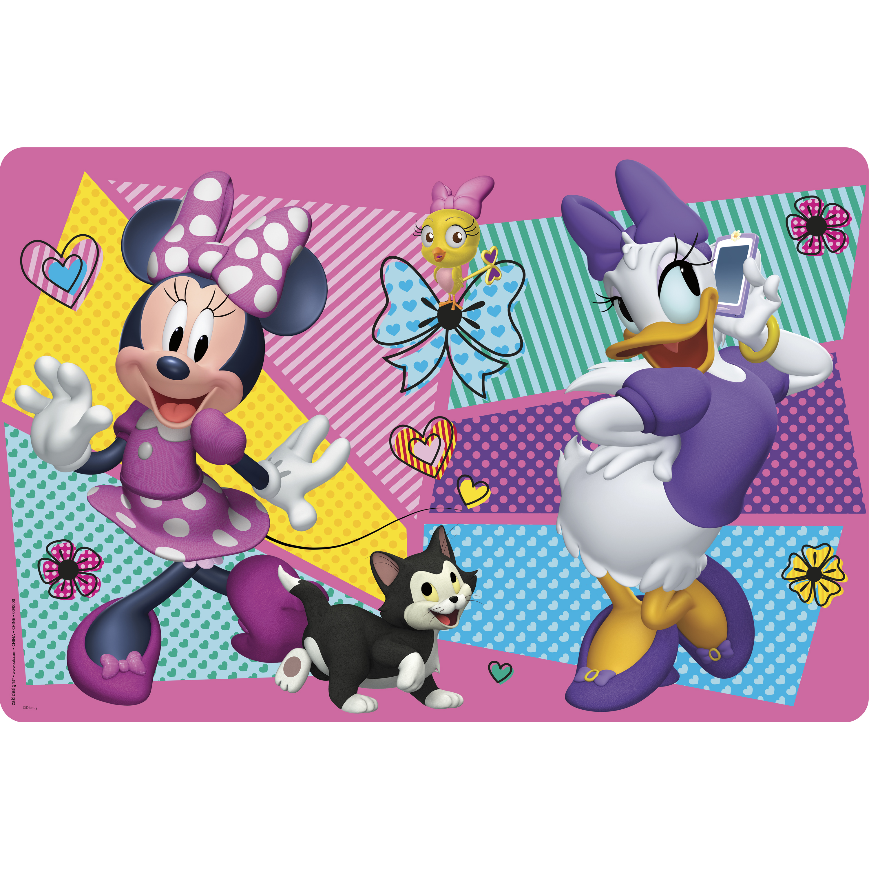 Disney Kid’s Placemat, Minnie Mouse slideshow image 1 Disney Kid’s Placemat, Minnie Mouse slideshow image 1