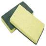 NSN7920015664130, AbilityOne®, SKILCRAFT, Cellulose Scrubber Sponge, Rectangle, 3.25"x6.25", Yellow/Green