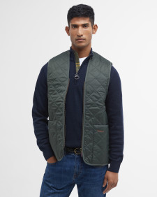 Quilted Zip-In Liner Olive-Classic