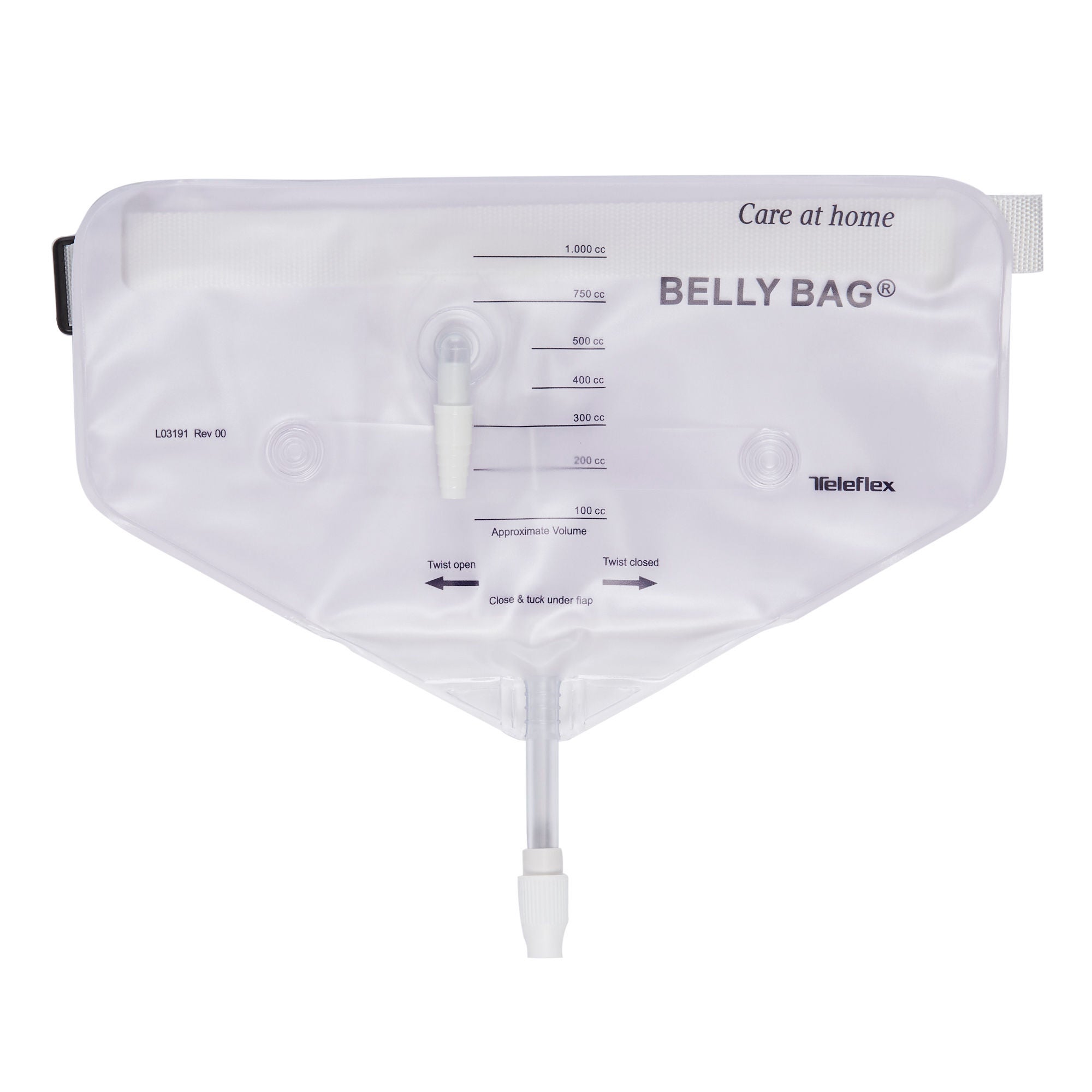 Rüsch® Belly Bag® Urinary Drain Bag, 1,000 mL Capacity