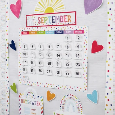 Fadeless Schoolgirl Style Bulletin Board Paper, Southern Belle Shiplap, 47.25" x 50', 1 Roll example 2
