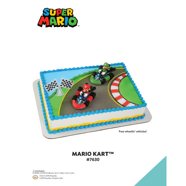 Super Mario™ Mario Kart™ The Magic of Cakes® Icing Only Page