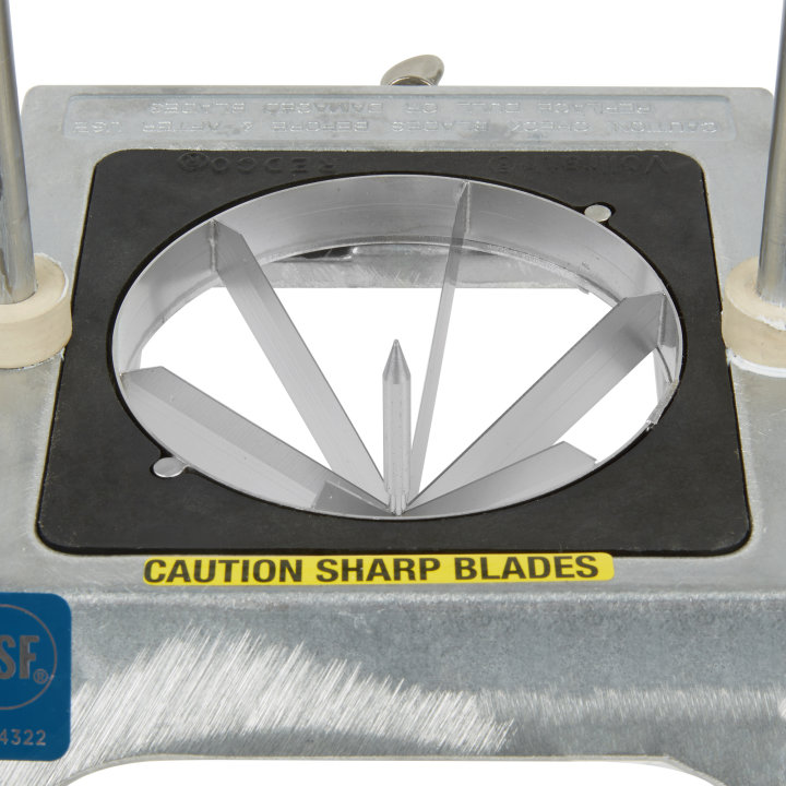 6-section-wedge replacement blade assembly for wall-mount Insta Cut® 3.5 manual food processor
