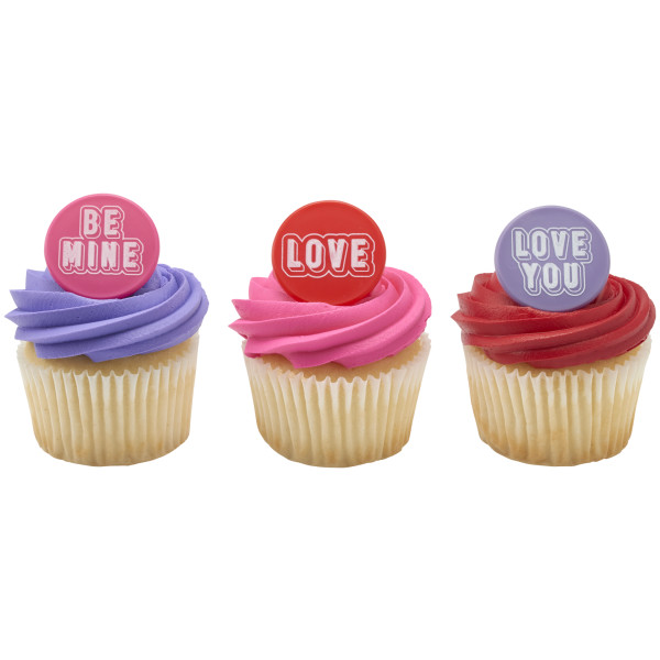 Valentine Pencil Clip Cupcake Layon