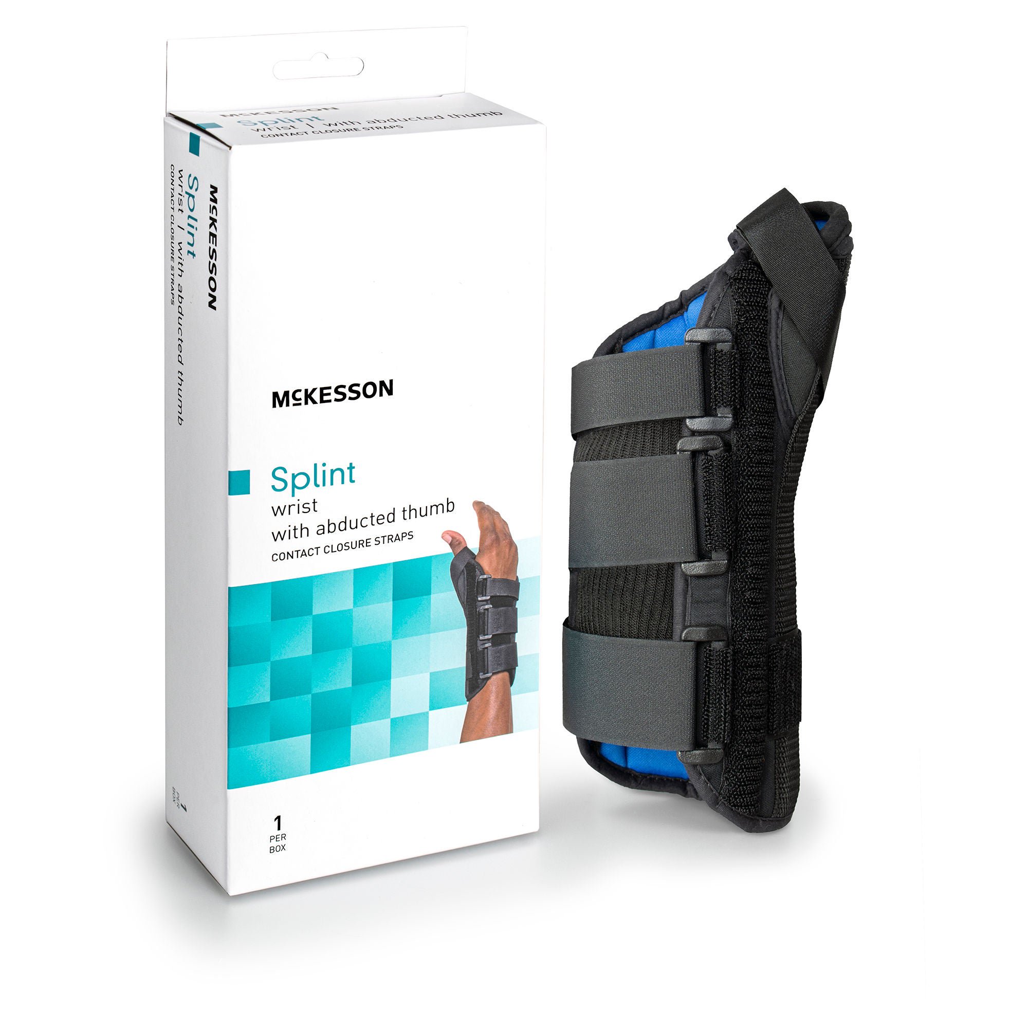 McKesson Left Wrist Splint with Abducted Thumb, Medium