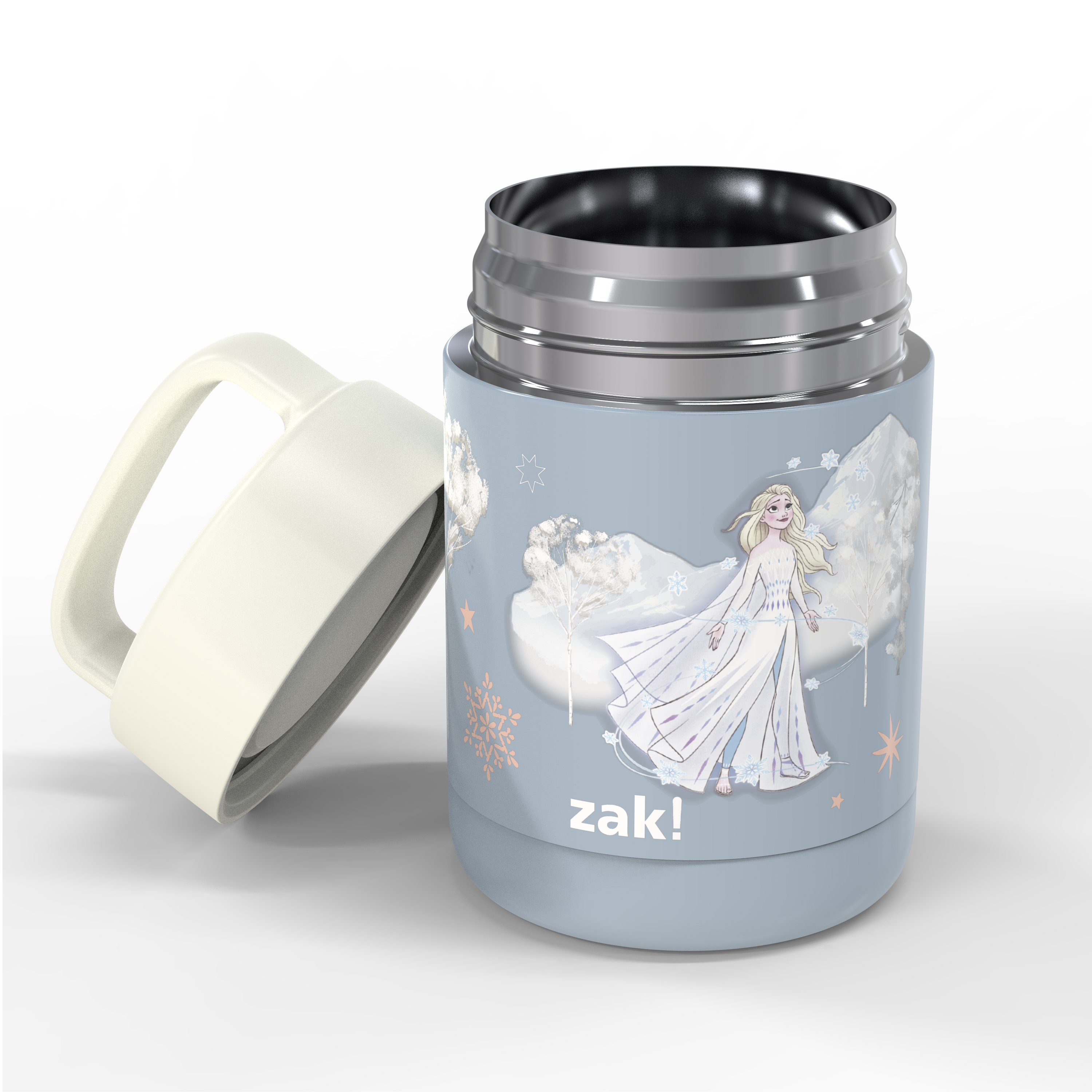 Disney Frozen 2 Movie Reusable Vacuum Insulated Stainless Steel Food Container, Elsa slideshow image 4