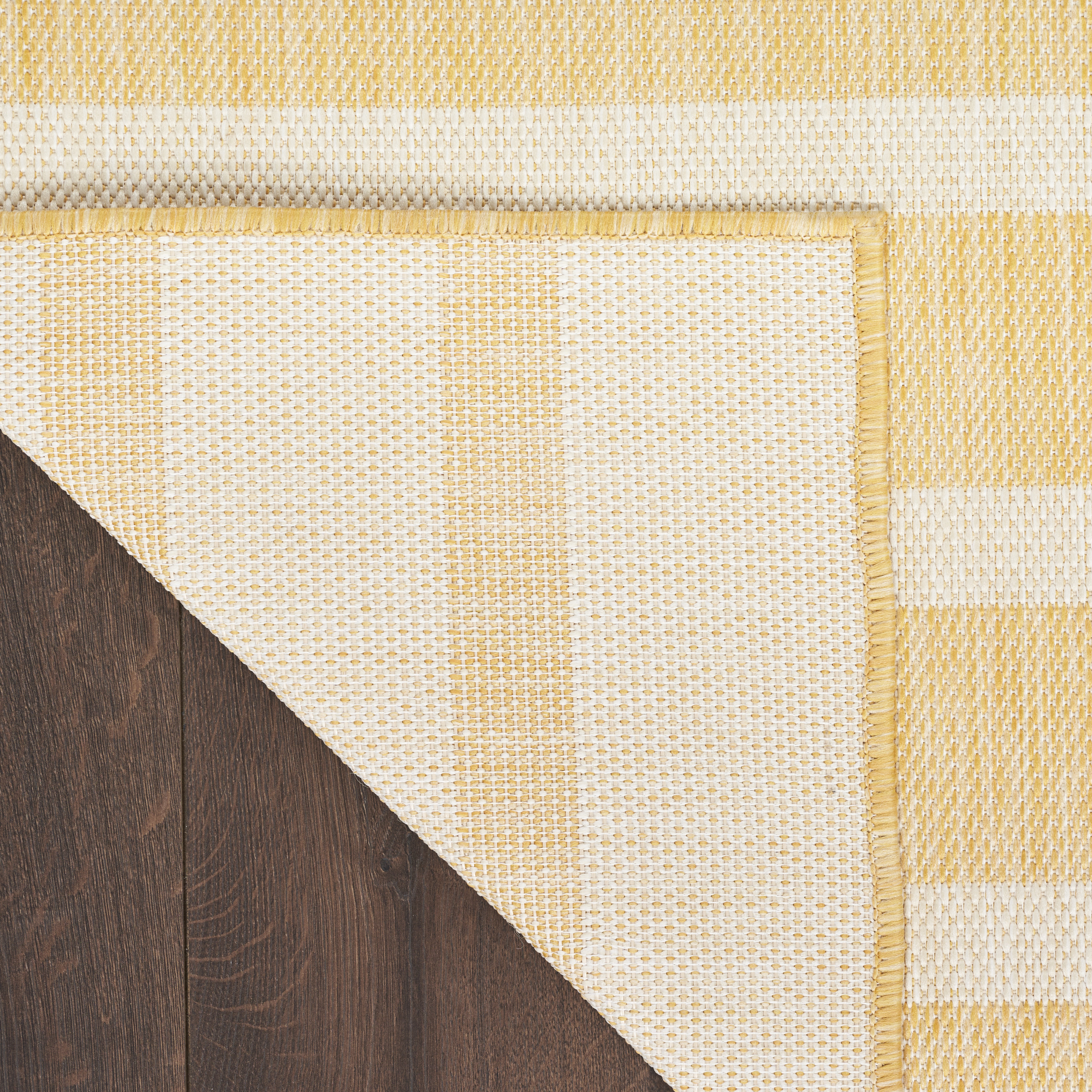 Nourison Positano 8' x 10' Yellow Ivory Modern Rug