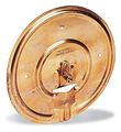 Blackburn Ground Plate 10 in. Dia. Copper #14 Sol. to 4 Str. AWG Mechanical