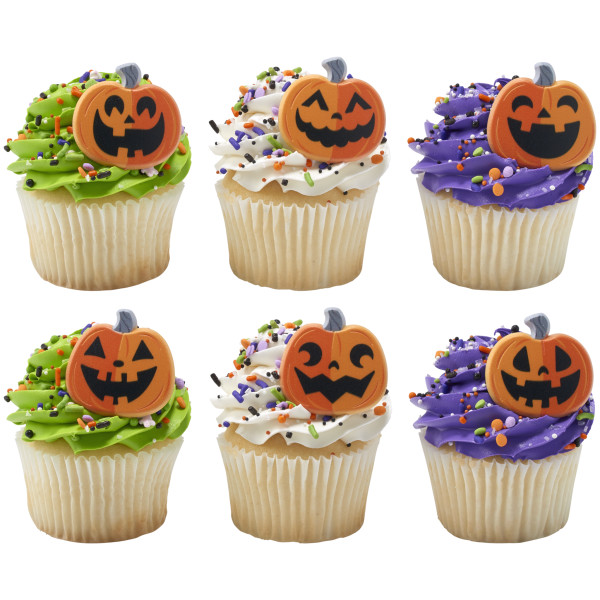 Jack-O'-Lanterns Cupcake Rings