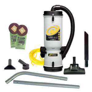 ProTeam, LineVacer®, LineVacer® HEPA w/ Turbo Brush Two-Piece Wand Tool Kit, 14", Backpack Vacuum