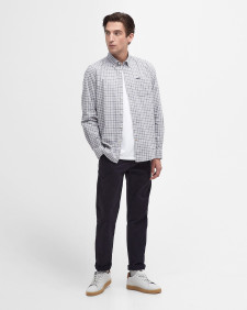 Banner Tailored Long-Sleeved Shirt Chambray