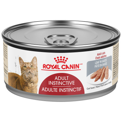 Royal Canin Feline Health Nutrition Adult Instinctive Loaf In Sauce Canned Cat Food