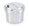 11 7/16-inch stainless steel hinged cover with Kool-Touch® handle