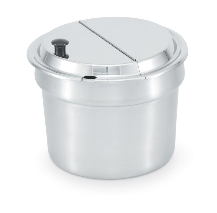 11 7/16-inch stainless steel hinged cover with Kool-Touch® handle