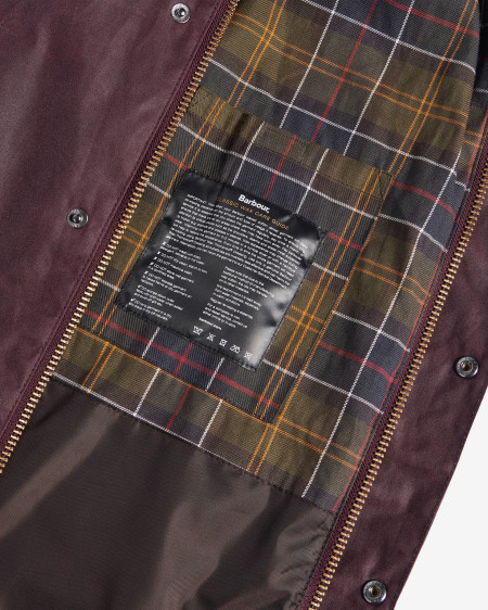 Oversized Bedale Waxed Jacket
