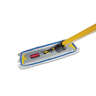 Rubbermaid Commercial, FLOW™, 18"W, Microfiber, White, Hook & Loop, Wet Mop