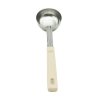 3-ounce solid round Spoodle® utensil with ivory Grip ‘n Serv® handle