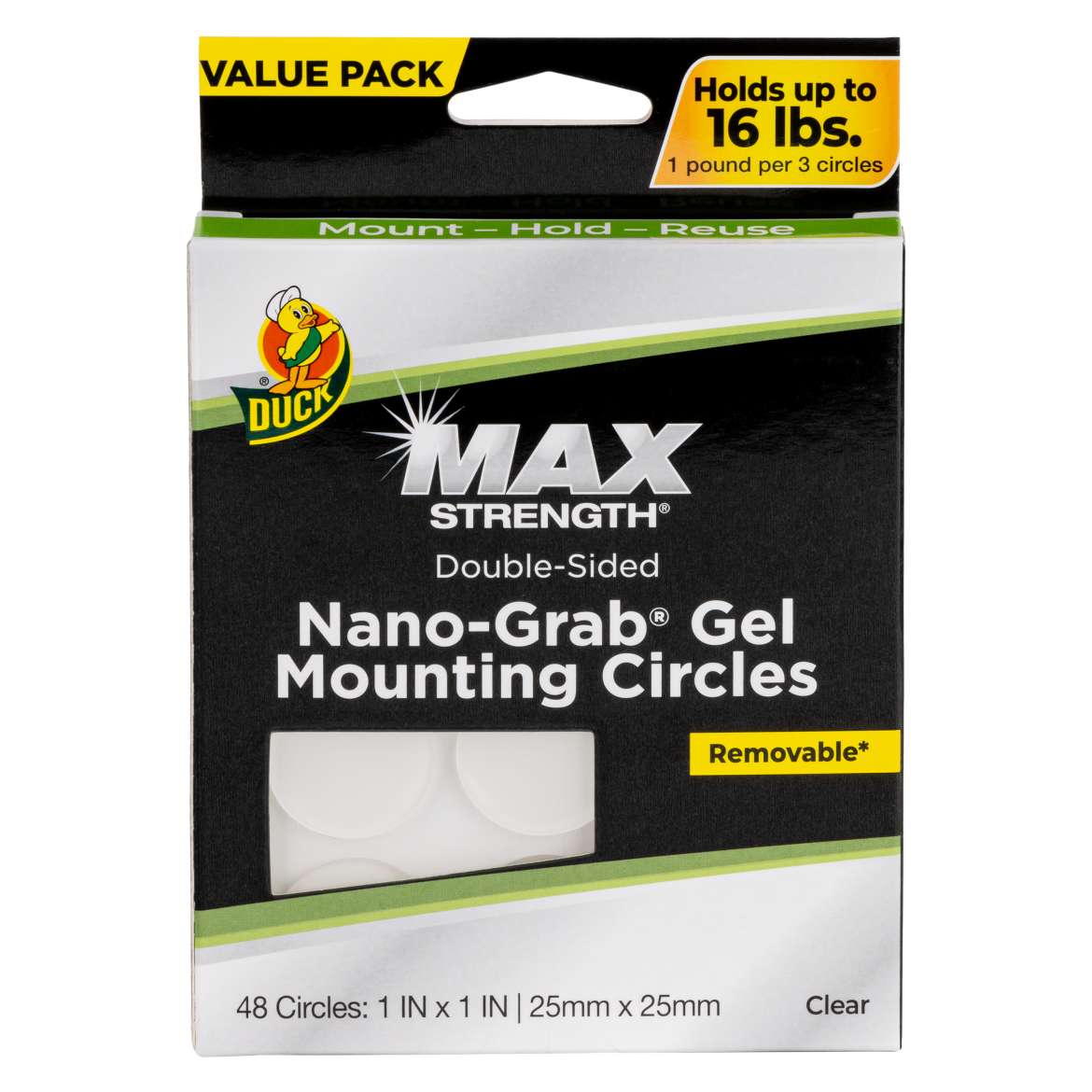 Duck Max Strength® Nano-Grab® Circle Tabs Image