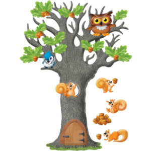 Big Oak Tree Bulletin Board Set