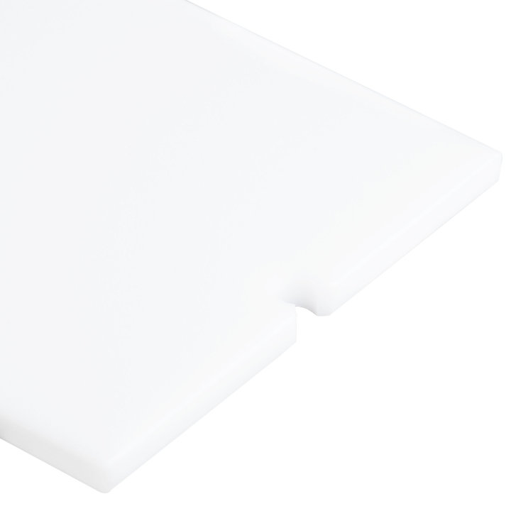 42 1/2-inch polyethylene cutting board for Servewell® streamlined hot-food table