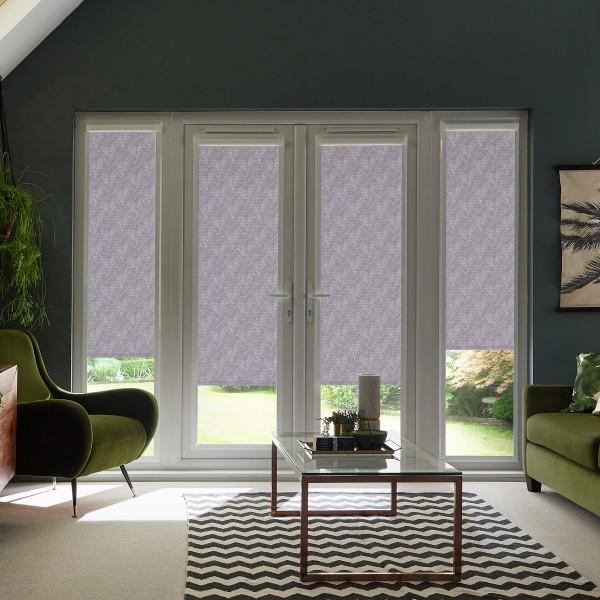 Asher Mulberry Roller Blind