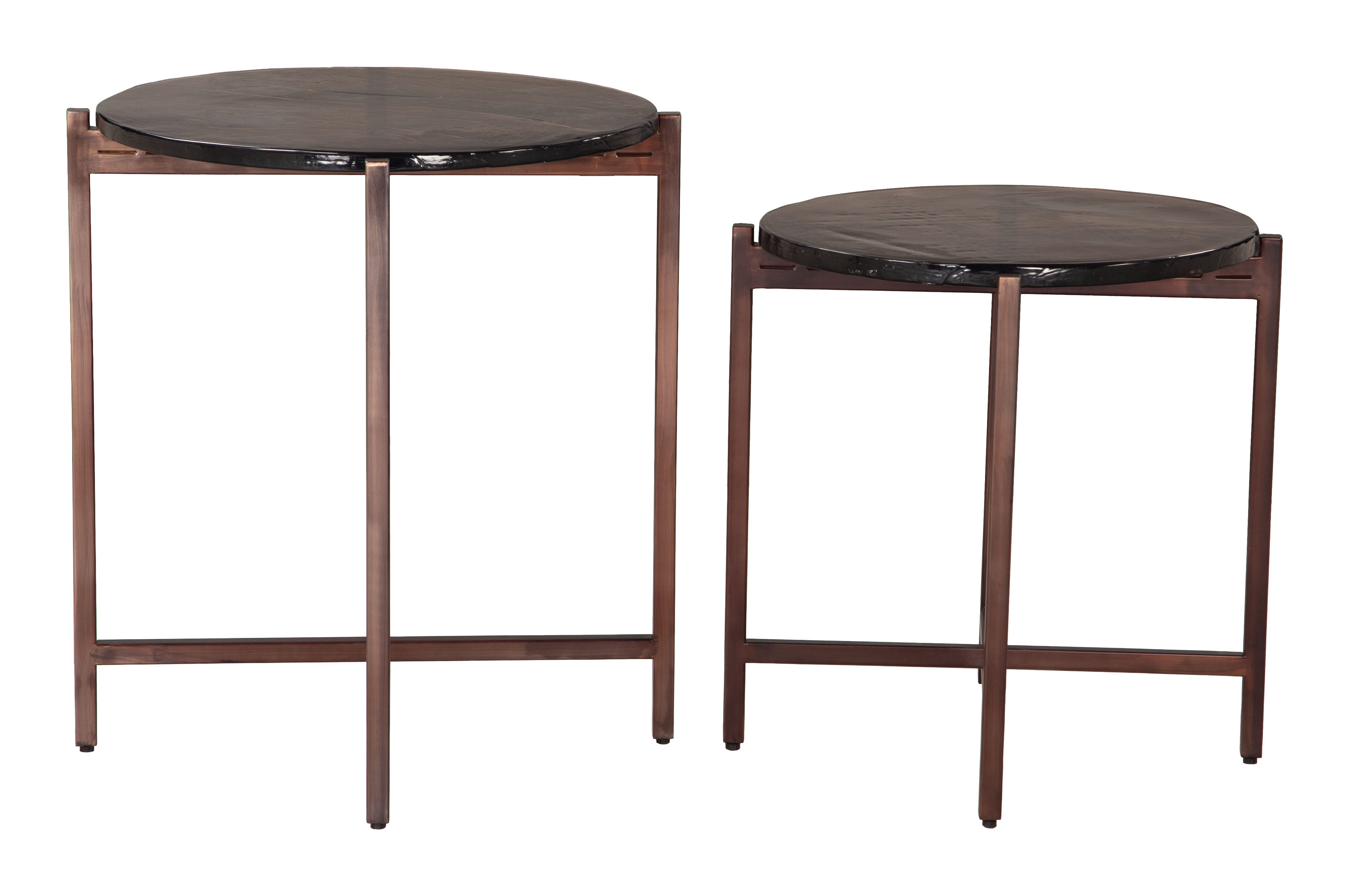Gema Coffee Table Set (2-Piece) Bronze product image