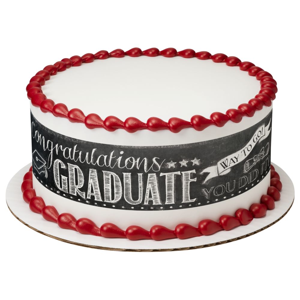 Image Cake Grad Chalkboard