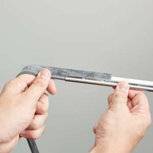 Unger, ErgoTec Soft Replacement, 20", Black, Rubber Squeegee