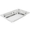 Full-size 2 ½-inch-deep Miramar® stainless steel decorative pan