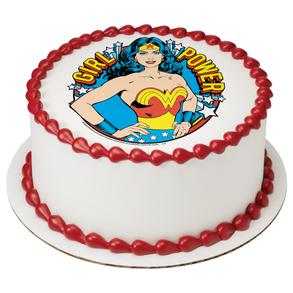 Wonder Woman™ Girl Power! PhotoCake® Edible Image®