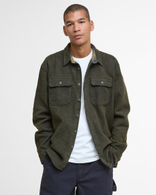 Camicia Baystone a maniche lunghe dalla vestibilità comoda Olive