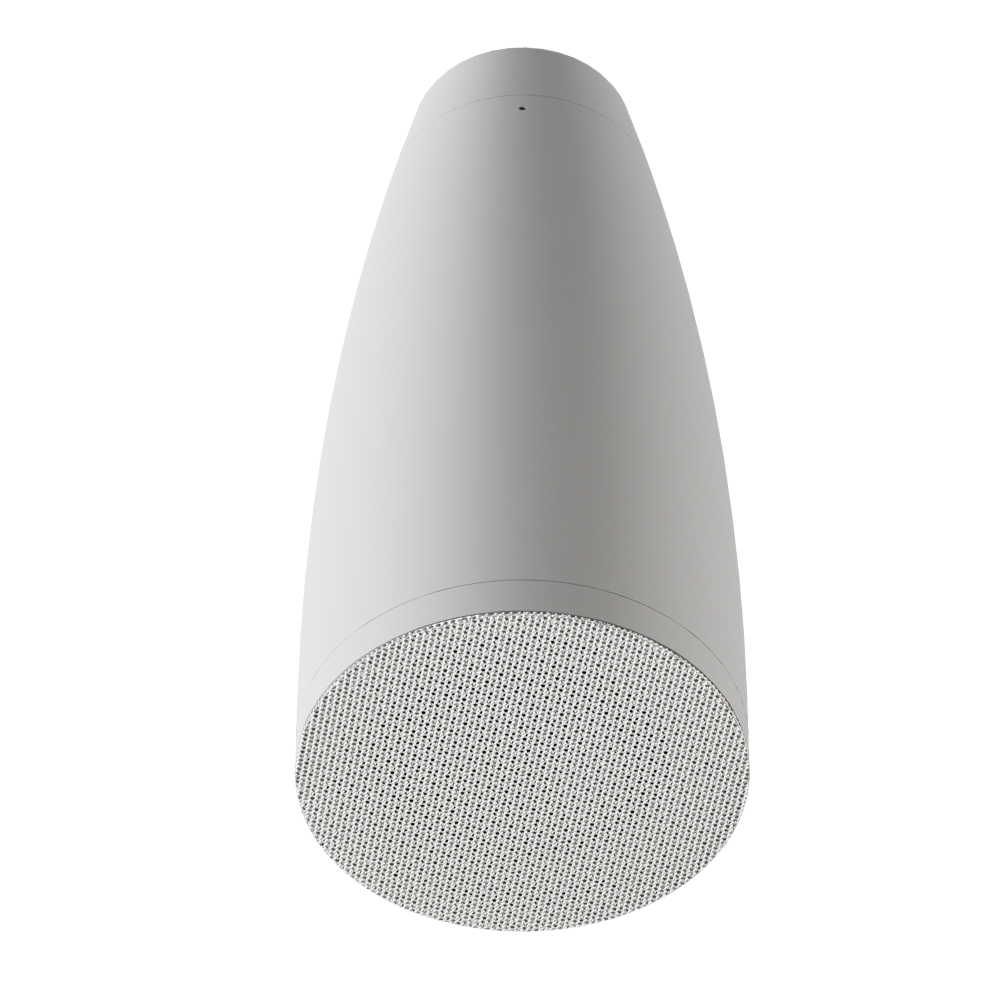 PS-P85T WHITE PROFESSIONAL SERIES HIGH OUTPUT VARIABLE DISPERSION PENDANT LOUDSPEAKER (1 EACH)