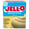 JELL-O Zero Sugar Banana Cream Instant Pudding & Pie Filling, 0.9 oz Box