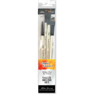 Simply Simmons All The Angles Brush Set, 4 Pieces