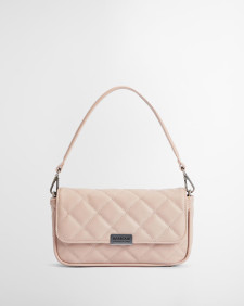 Soho Mini Quilted Crossbody Bag Pale Mauve