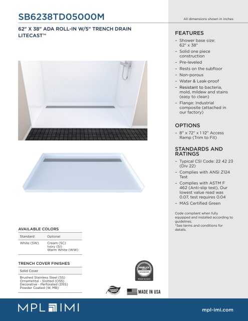Technical Drawing — Mpl Imi Sb6238td05000m Techdata