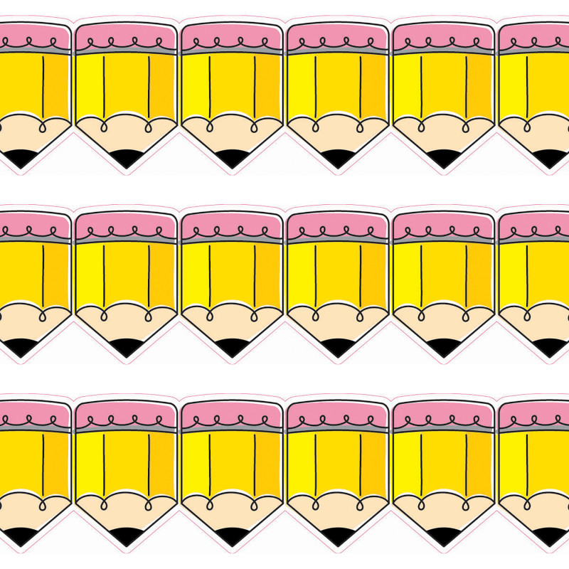 Doodle Pencils EZ Border™, 48 Feet Per Pack, 3 Packs