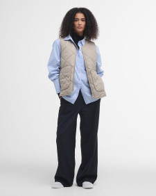 Shelby Gilet Light Trench/Sky Dress Tartan