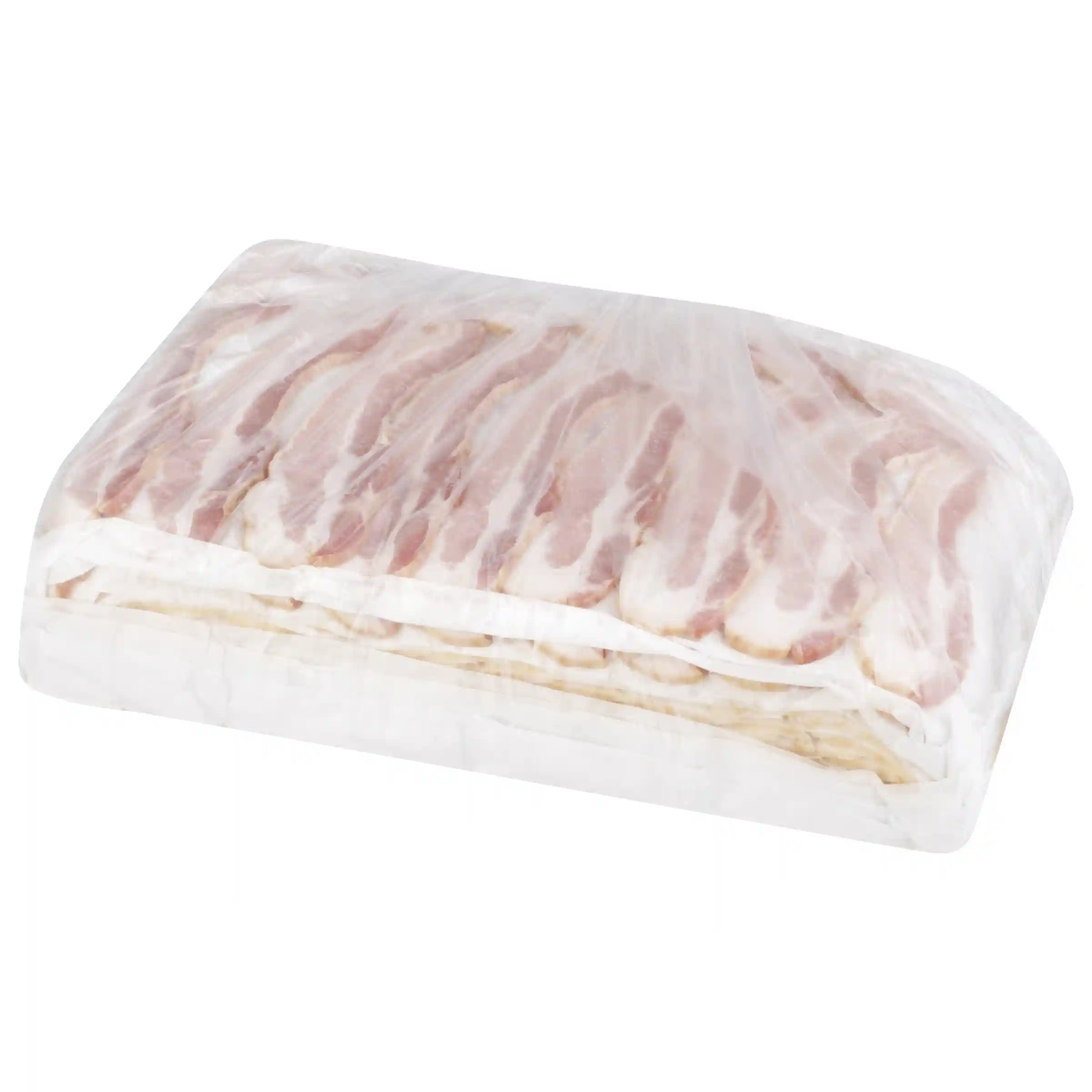 Wright® Brand Naturally Hickory Smoked Extra Thick Sliced Bacon, Flat-Pack®, 15 Lbs, 8-10 Slices per Pound, Frozen_image_3