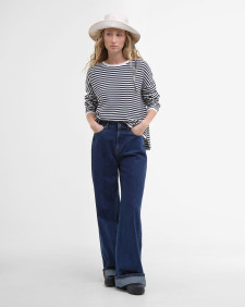Pullover Marine Striped Rundhalsausschnitt 